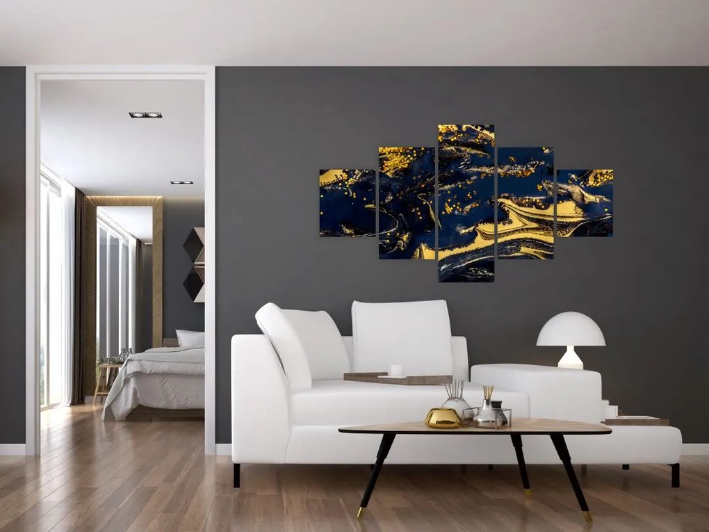 Obraz abstrakcji (125x70 cm)