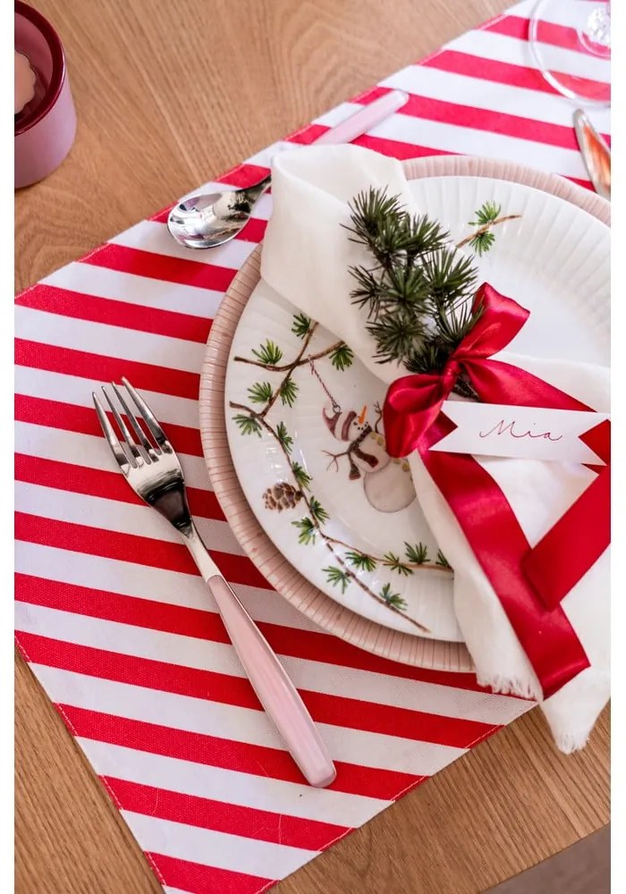 Tekstylne maty stołowe zestaw 4 szt. 30x46 cm Candy Cane – Catherine Lansfield