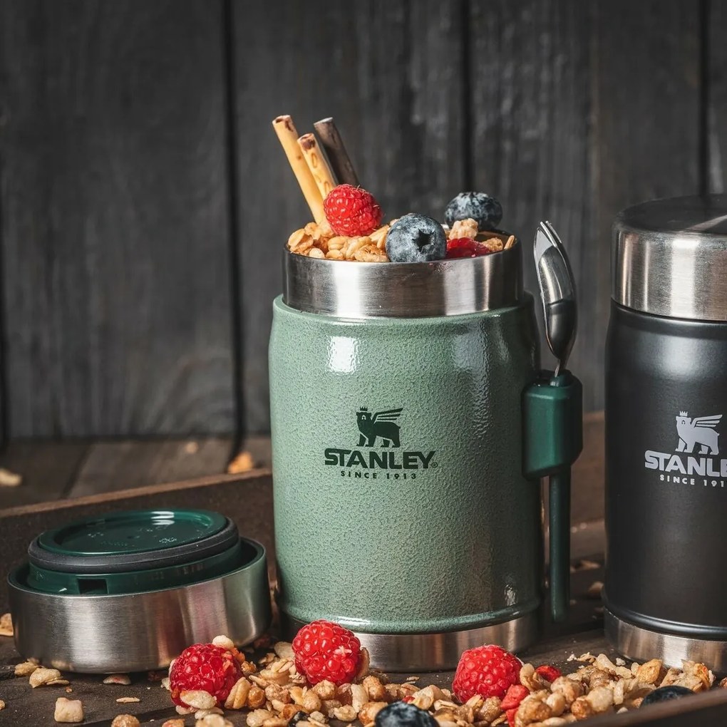Stanley Termos na posiłki Legendary Classic FoodJar 400 ml Hammertone Green