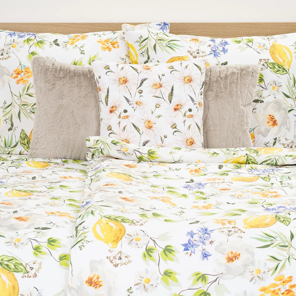 4Home Pościel bawełniana Lemon Delight, 140 x 200 cm, 70 x 90 cm, 140 x 200 cm, 70 x 90 cm