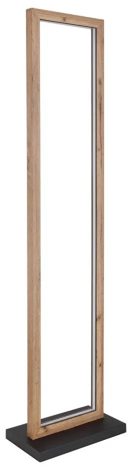 Globo 67287S - Lampa stojąca LED MANDERA LED/24W/230V brązowo-czarna