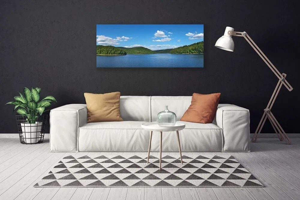 Obraz canvas Jezioro w Objęciach Puszczy