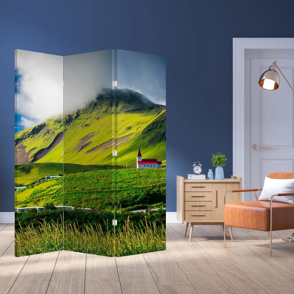 Parawan - Górski krajobraz (126x170 cm)