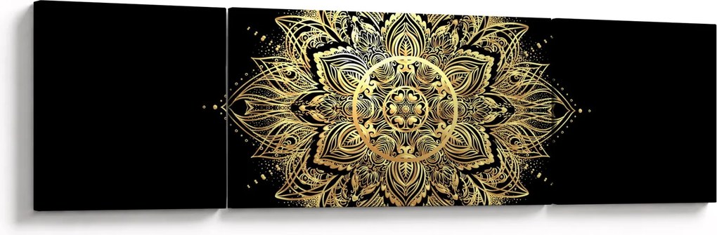 Obraz - Mandala bogactwa (170x50 cm)