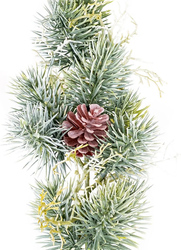 Gałązka oszroniona sosna, 46 cm