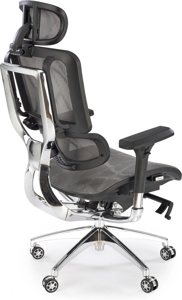 Ergonomiczny fotel biurowy Ethan Halmar, zgodny z normą BHP