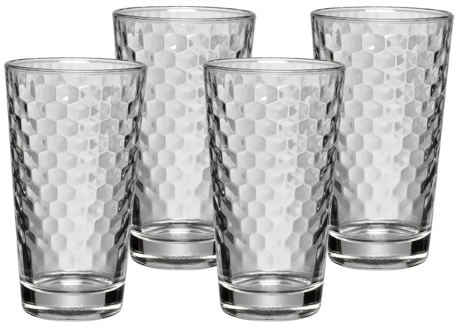 Komplet 4 szklanek do latte WMF, 280 ml