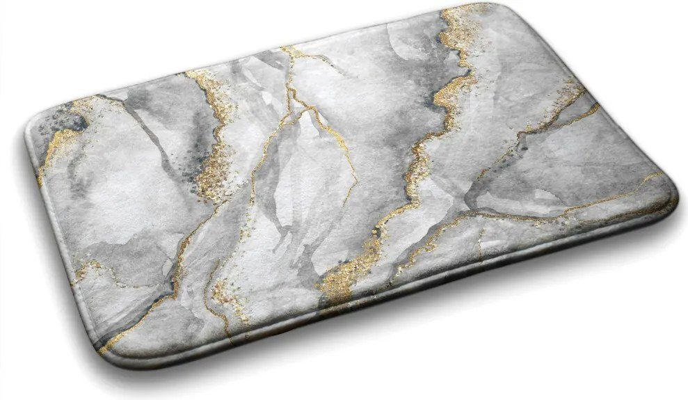 Antypoślizgowy dywanik łazienkowy Antypoślizgowy dywanik łazienkowy Szary marmur