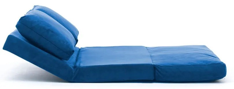 Niebieska rozkładana sofa 120 cm Taida – Balcab Home