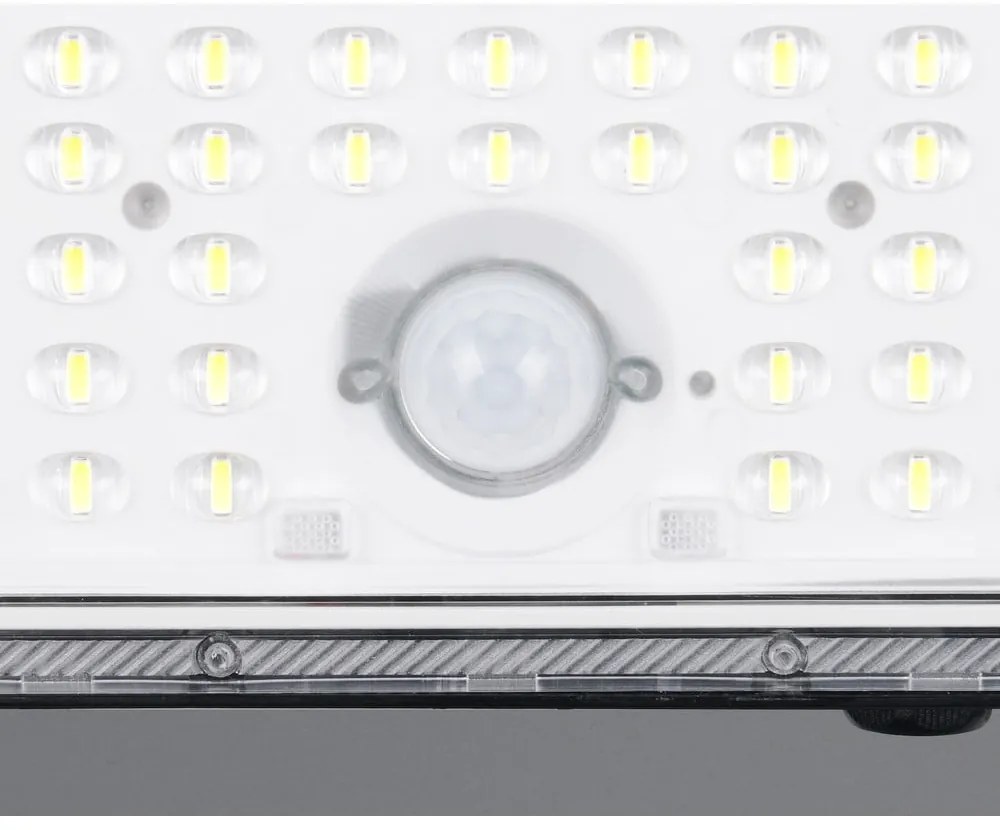 Zewnętrzna solarna lampa ścienna LED z timerem (wysokość 19 cm) Acora – Trio