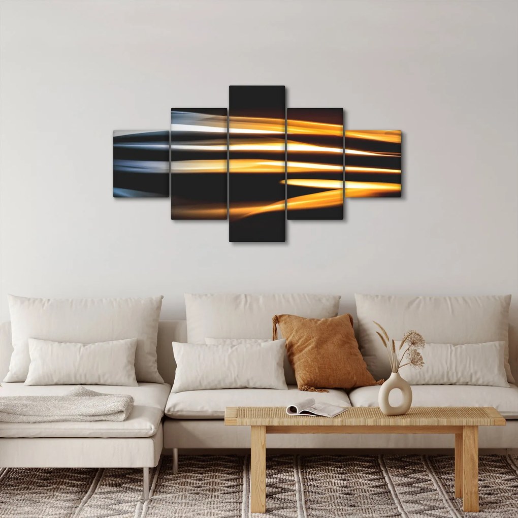 Czarny obraz (125x70 cm)