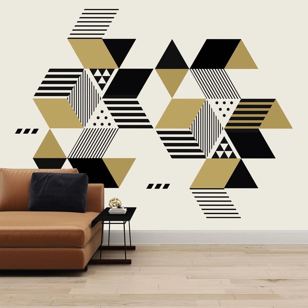Fototapeta - Abstrakcyjne kostki (196x136 cm)