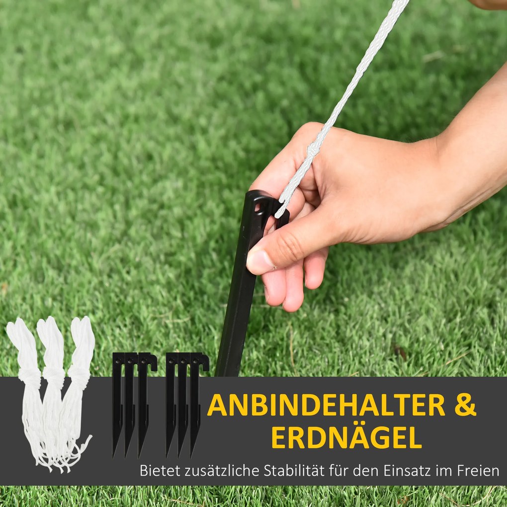 Nadmuchiwany bałwan bożonarodzeniowy 1,82 m dekoracja diody LED odporny na warunki pogodowe poliester | Aosom.pl