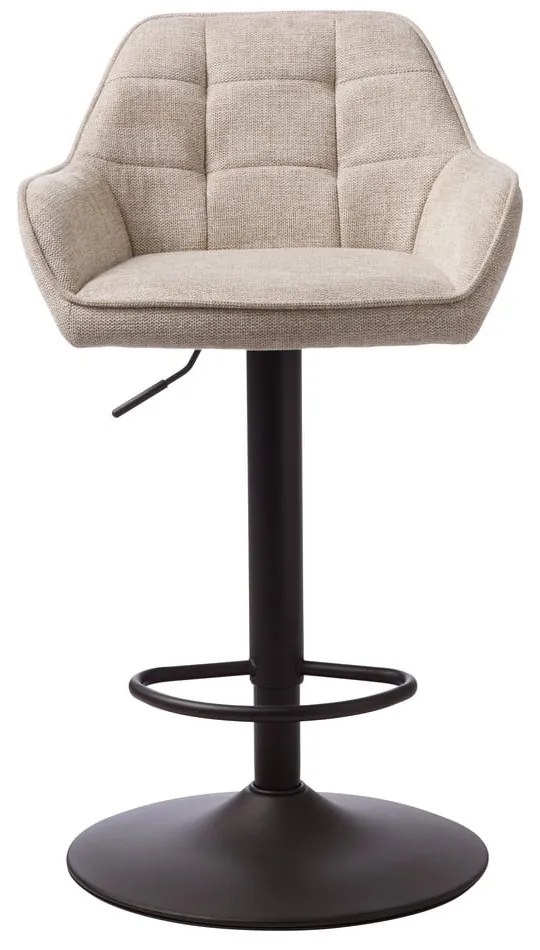 Beżowy hoker z regulowaną wysokością Nolan – Unique Furniture