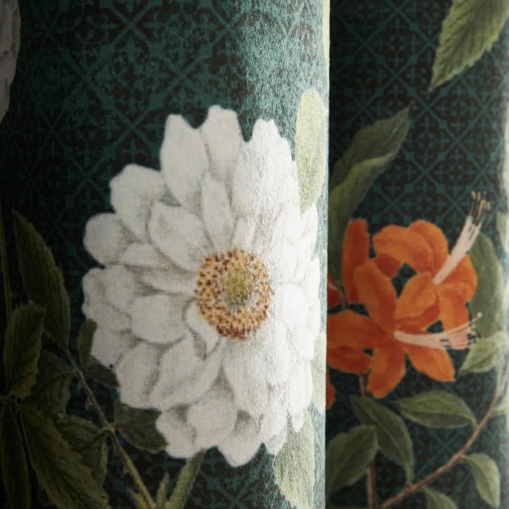 Zielone zasłony zestaw 2 szt. 168x229 cm Arcadia Floral – RHS