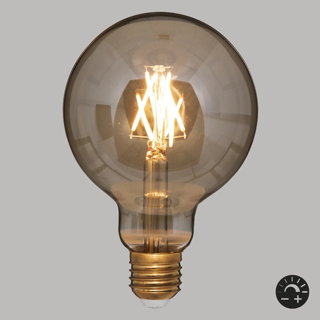 Żarówka dekoracyjna LED, kulista, G95