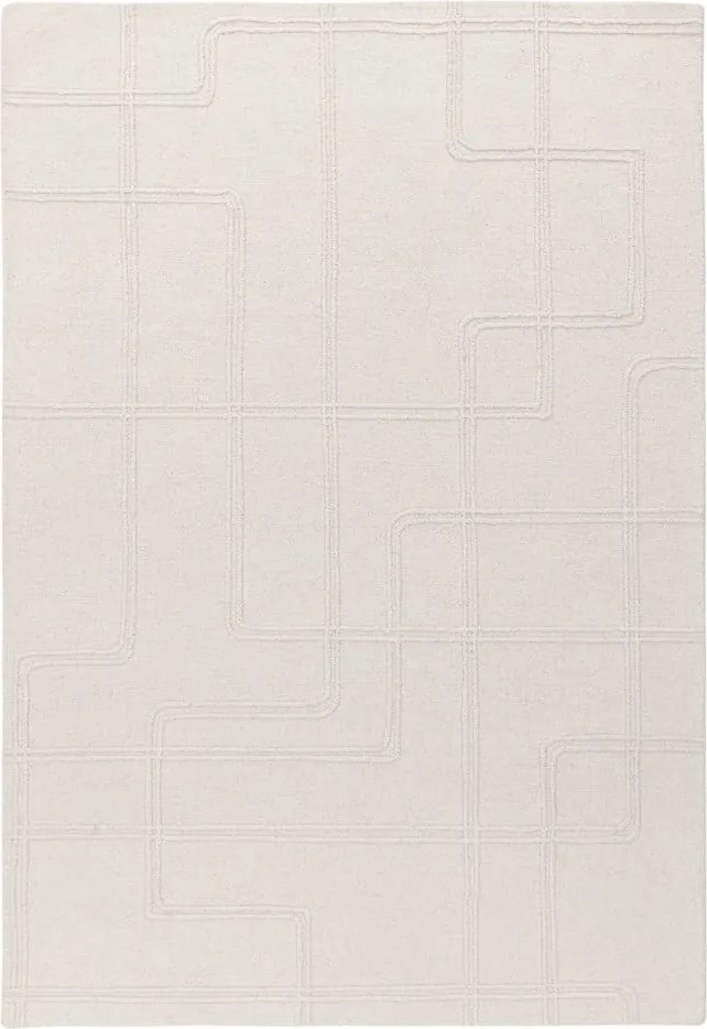 Kremowy wełniany dywan tkany ręcznie 160x230 cm Ada – Asiatic Carpets