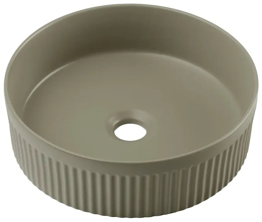 Szafka pod umywalkę NORDIC CREMONA 2S 60cm dąb cremona z umywalką nablatową BEYOND COMAD