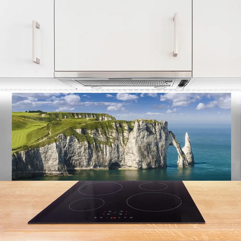 Panel nad blat kuchenny Majestatyczny Klif nad Morzem
