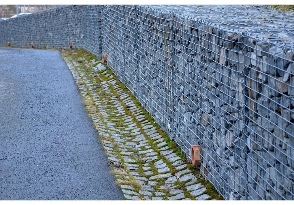 Kosz gabionowy 1×1×1 m, drut 3 mm, oczka 5×5 cm