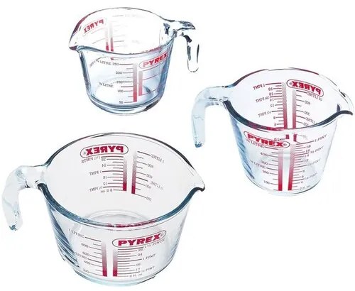 Szklany kubek pomiarowy Pyrex 0,5 l, 12 x 12 cm, 500 ml
