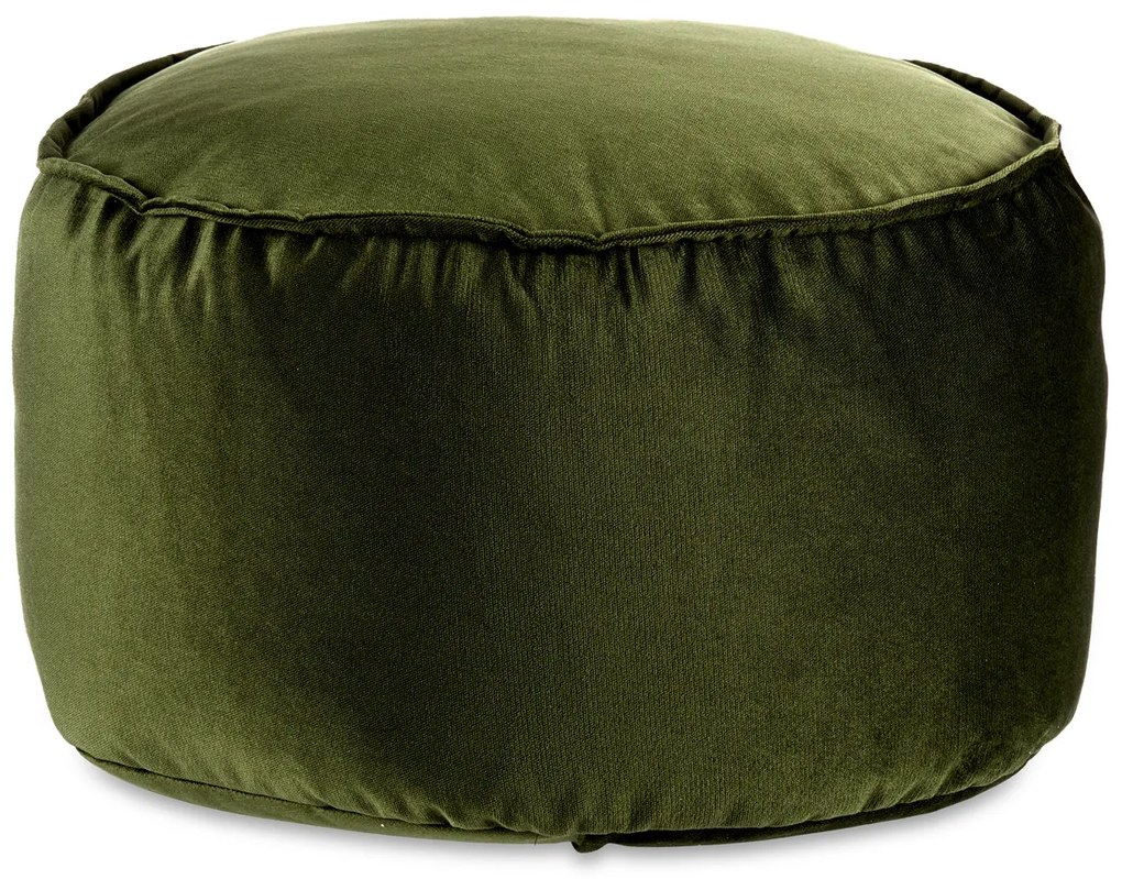 Pufa obita aksamitem, Ø 60 cm