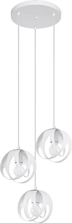 Lampa wisząca TULOS 3P biała