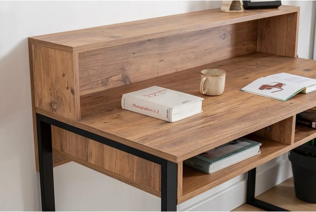 Biurko Kemo Walnut and Black