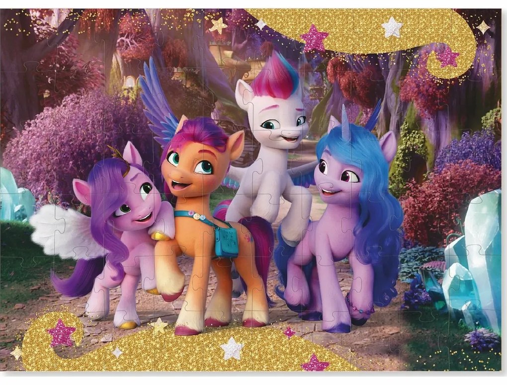 Dodo Puzzle My Little Pony: W magicznym lesie, 60elementów