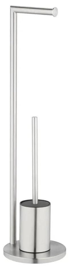 WENKO 25676100 - Zestaw WC FERLA 18x69,5 cm stal nierdzewna/satyna