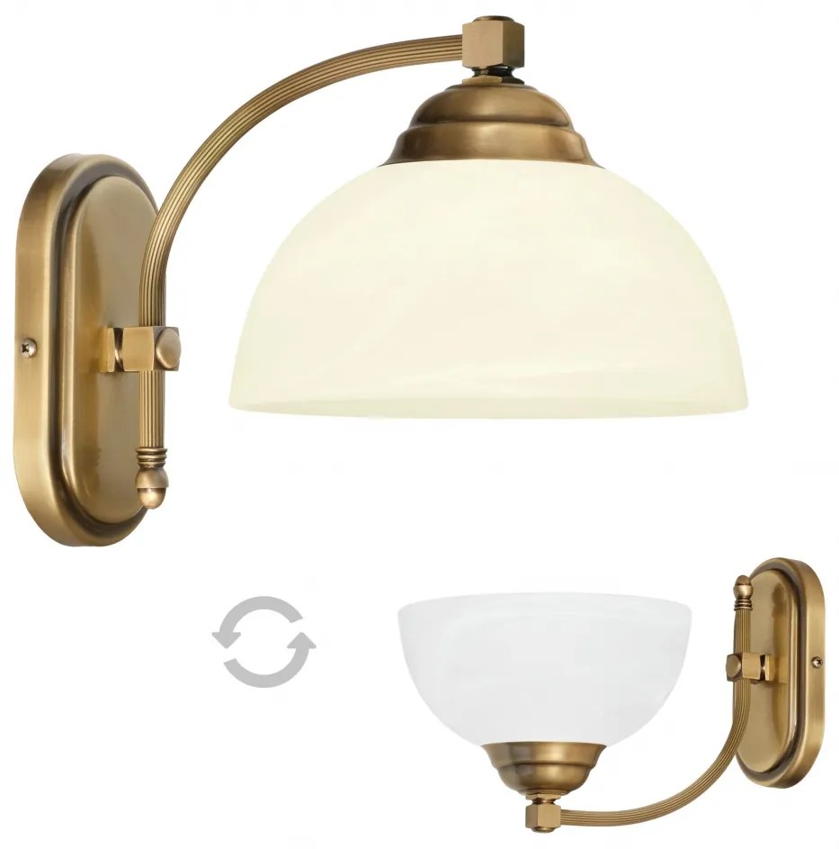 Kinkiet mosiężny B-K1