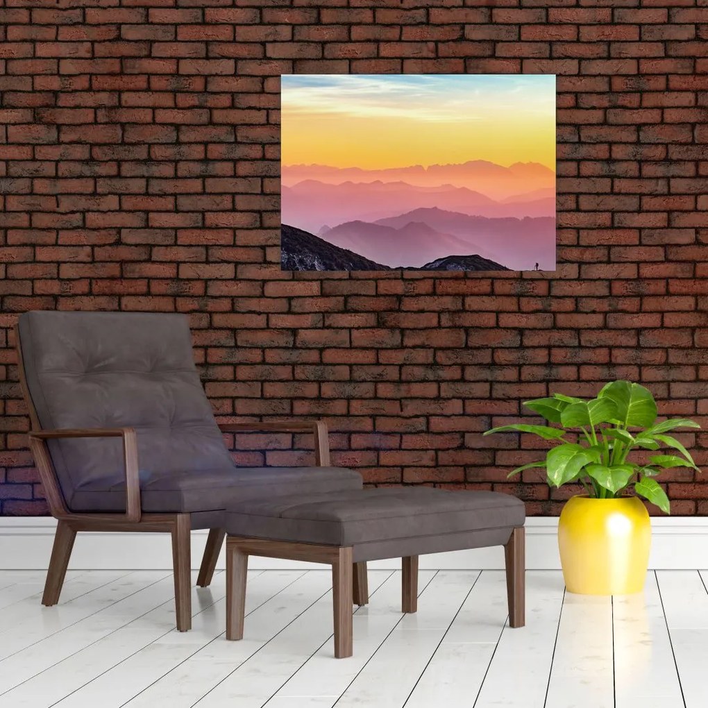 Obraz kolorowego nieba (70x50 cm)