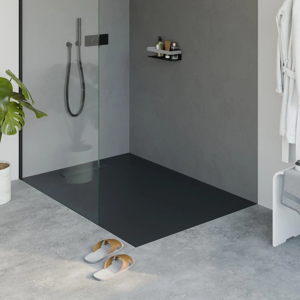 Brodzik prysznicowy płaski odlew mineralny LAVOA