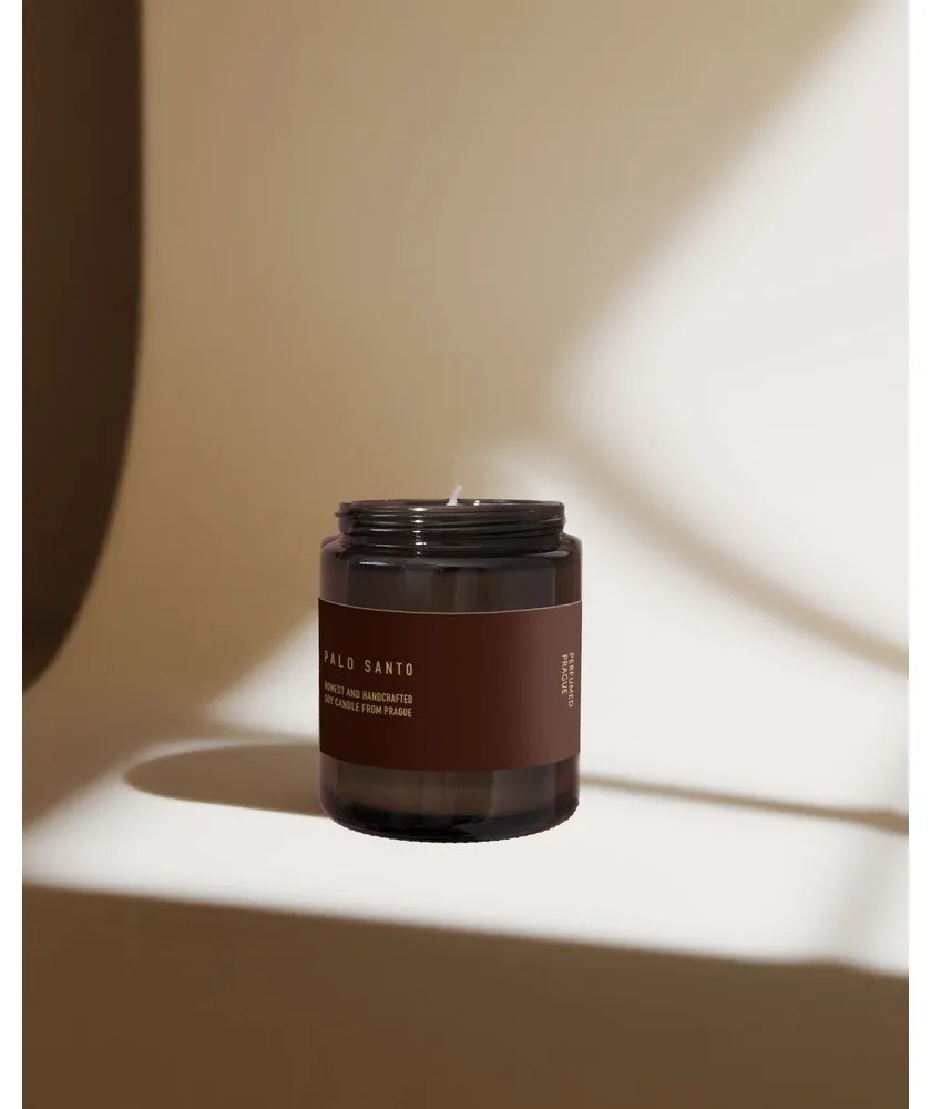 Zapachowa sojowa świeca #101 Palo Santo – Perfumed Prague
