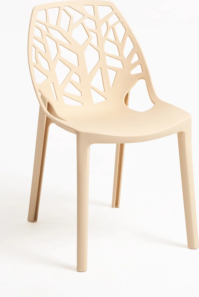 Zestaw 4 Krzese Hissar Polipropylen