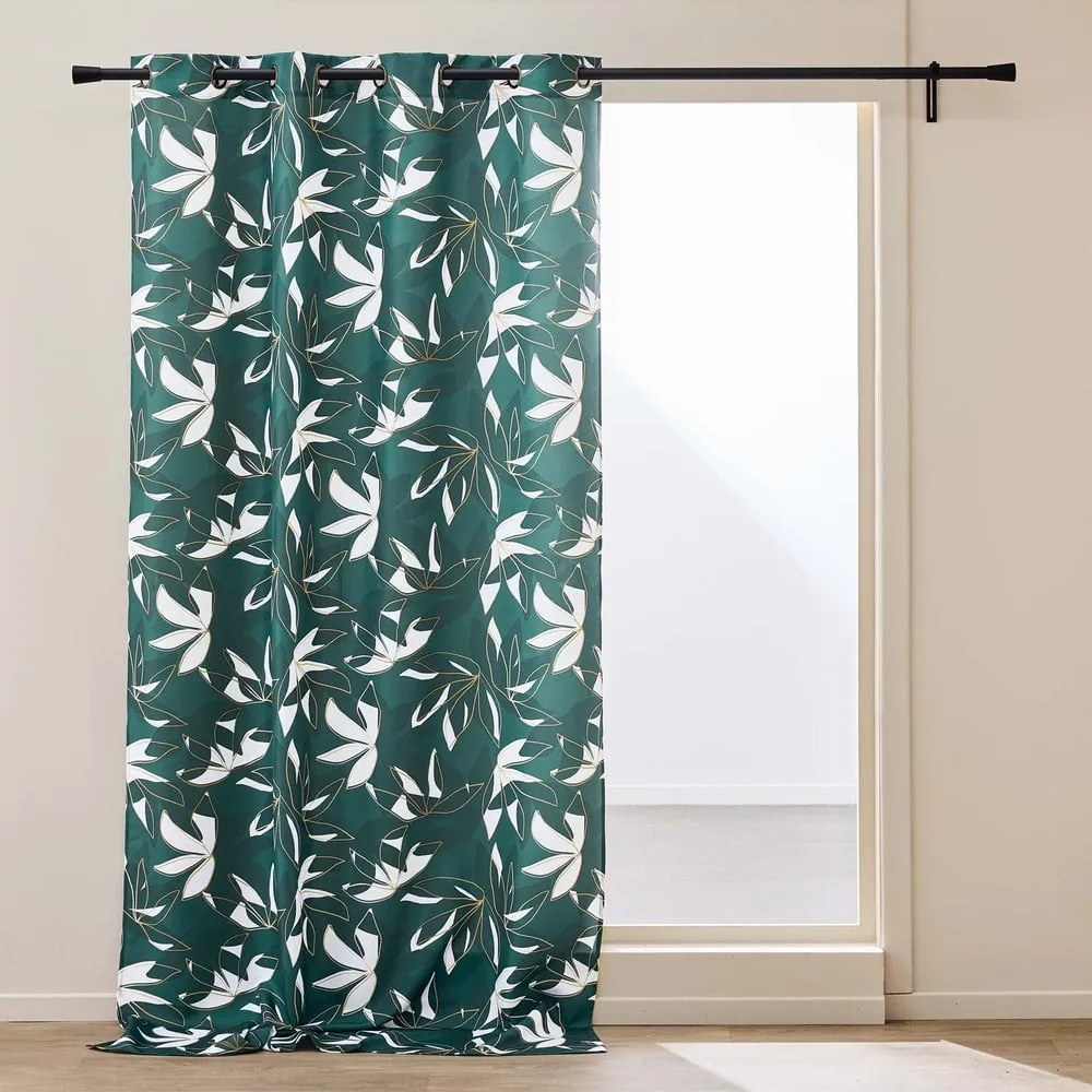 Zielona zasłona 140x260 cm Elsa – douceur d'intérieur