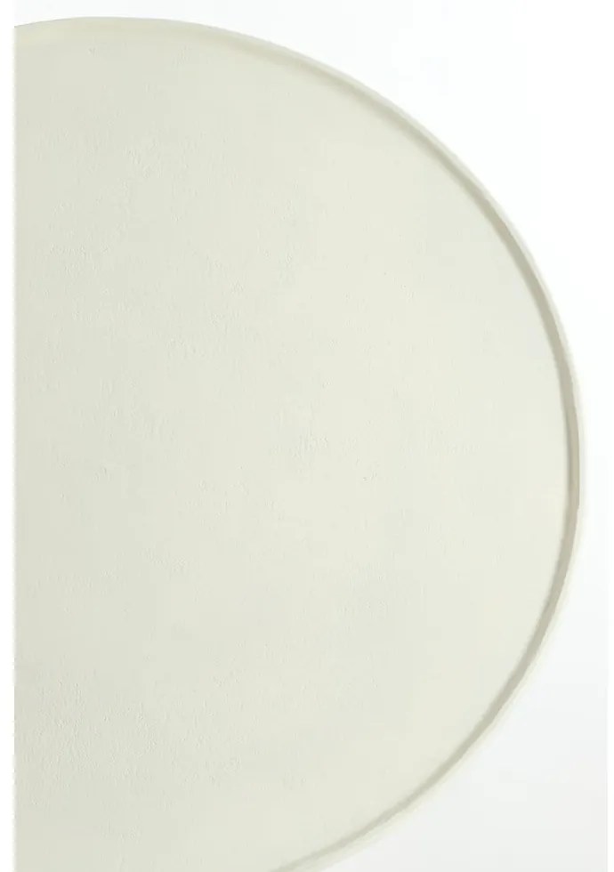 Kremowy metalowy okrągły stolik ø 67,5 cm Babina – Light &amp; Living