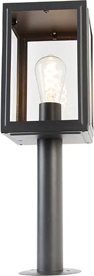 Lampa ogrodowa słupkowa szara 50 cm IP44 - Sutton