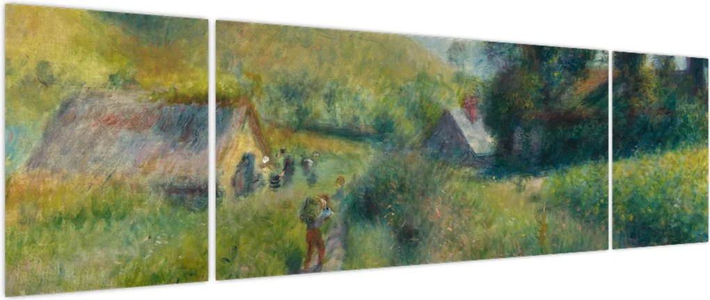 Obraz - Auguste Renoir, The Mussel Harvest, reprodukcje (170x50 cm)
