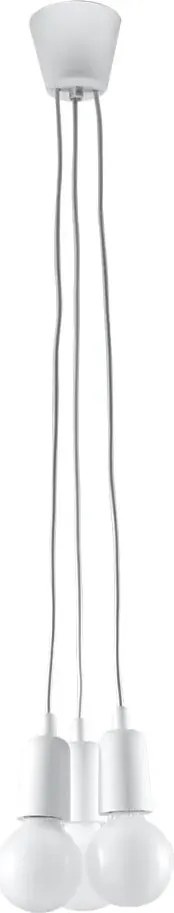 Biała industrialna lampa wisząca zwisy EX542 G4-C81