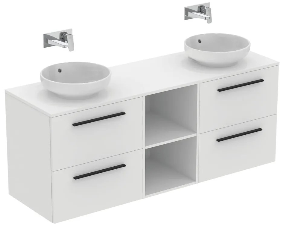 Wisząca szafka pod umywalkę w dekorze dębu 60x63 cm i.Life B – Ideal Standard