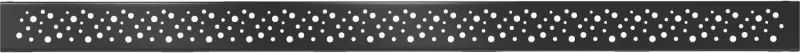 Mexen Flat M12 maskownica do odpływu liniowego 100 cm, czarna - 1721100
