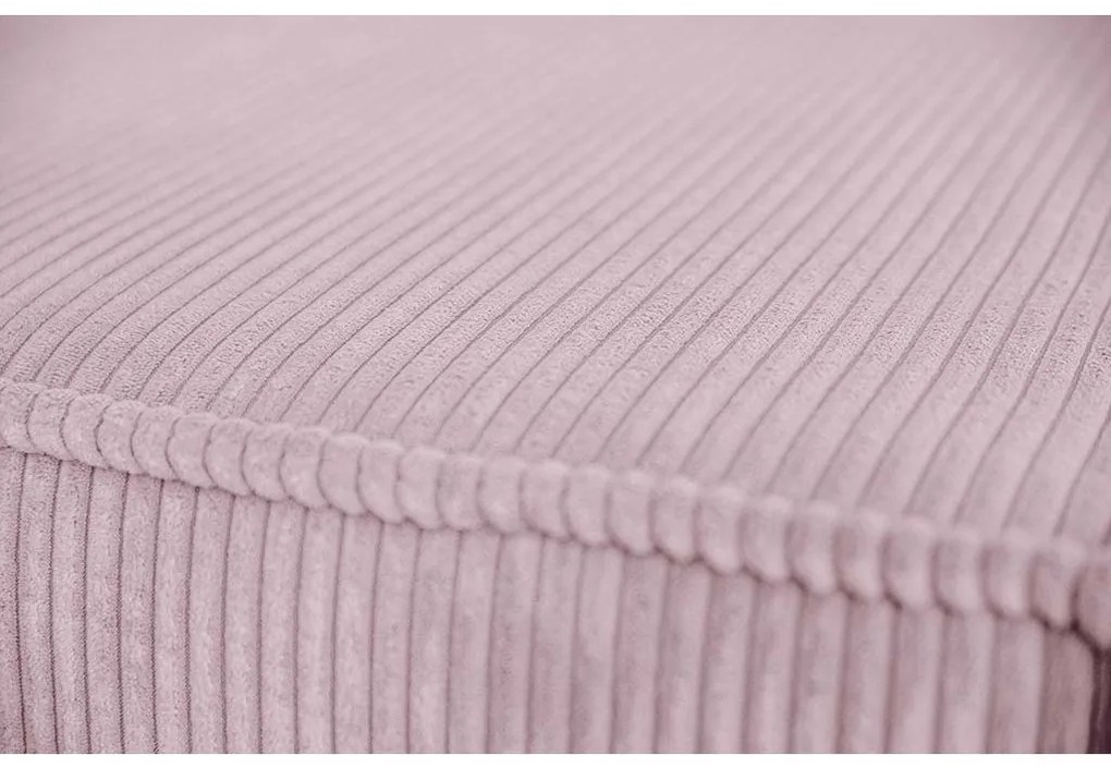 Trzyosobowa sofa rozkładana SMART różowa