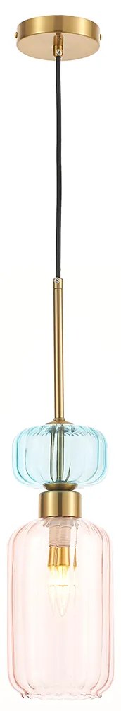 Lampa wisząca MOLLY PINK 1xE14