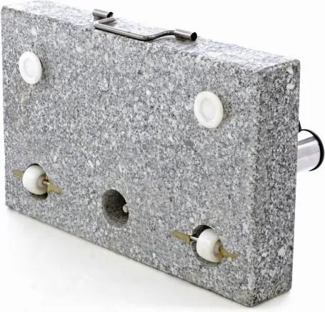 Stojak na parasole granit prostokątny - 25 kg