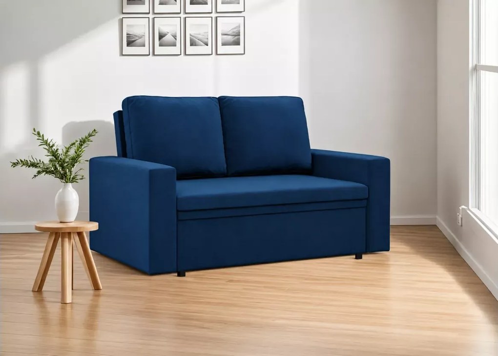 Sofa Salty z funkcją spania i pojemnikiem na pościel – nowoczesny design