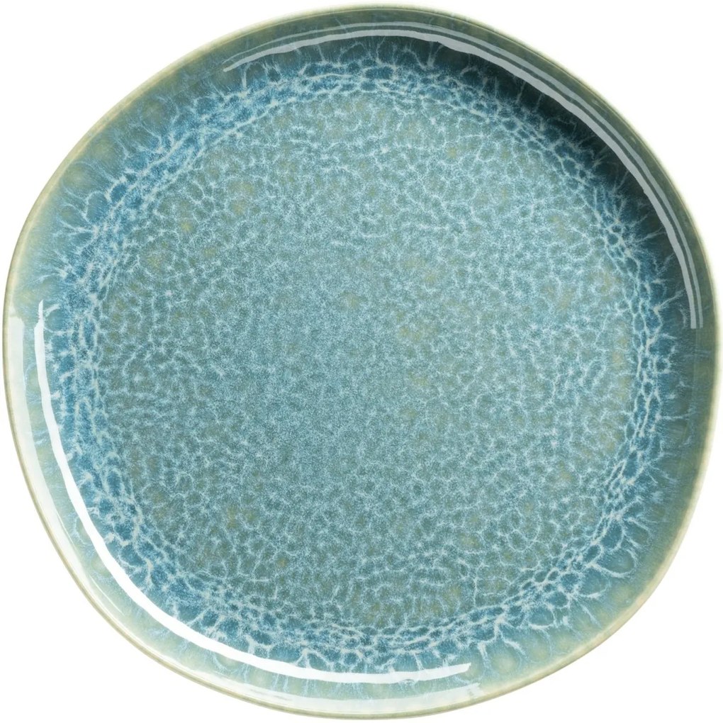 Mäser Zestaw talerzy deserowych Cordelia AtacamaGreen Textura 22 cm, 6 szt.