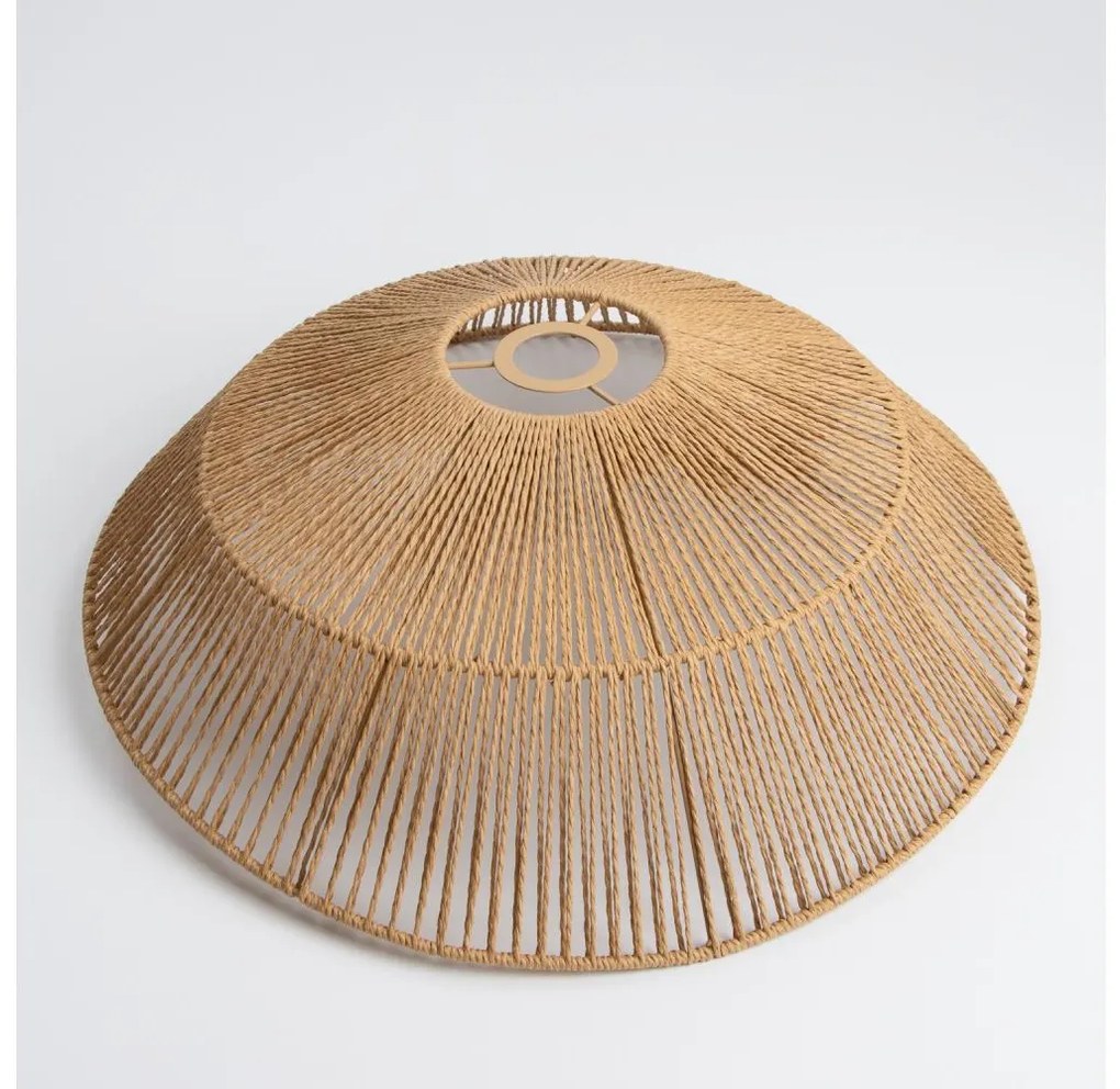 Uniwersalny abażur KERIA, śr. 50 cm, brązowy