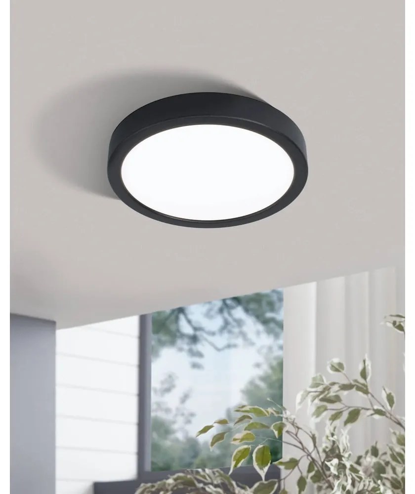 Czarna lampa sufitowa LED FUEVA 5 – EGLO