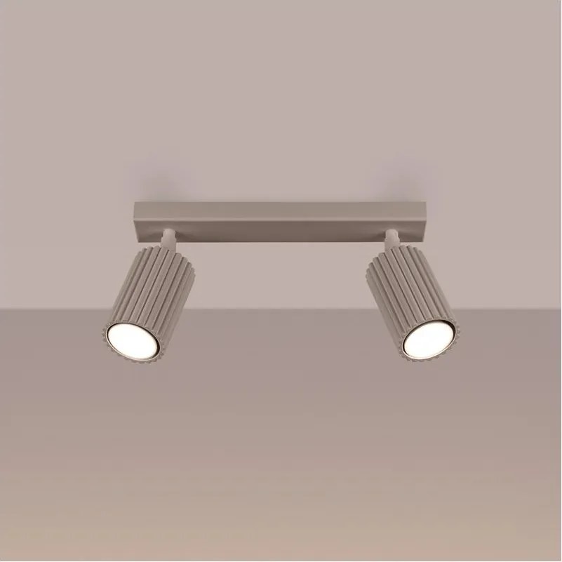 Brilagi - Oprawa punktowa LED CRESTO 2x GU10/10W/230V taupe